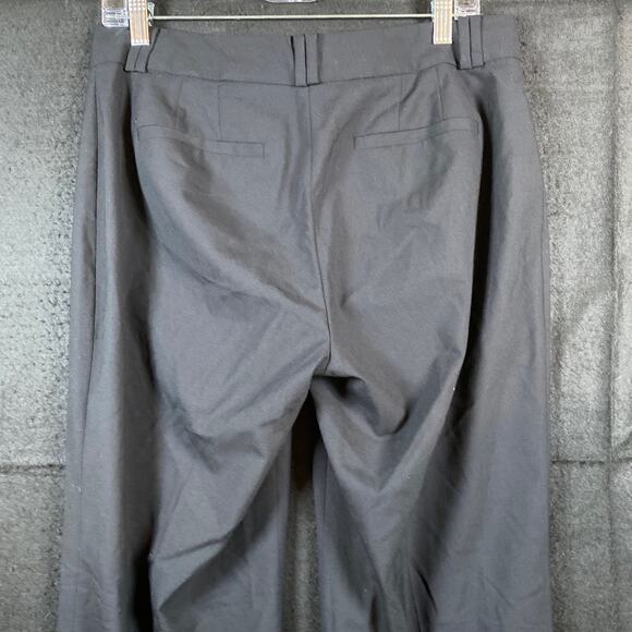 Banana Republic Womens Pants Black Jackson Curvy Fit Wool Blend Lined Stretch 8 - Picture 11 of 15